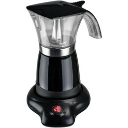 BRENTWOOD(R) APPLIANCES TS-118BK 10-Ounce Electric Moka Pot Espresso Machine