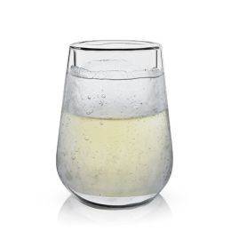 Glacier Double-Walled Chilling Wine Glass by Viski