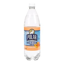 Polar Beverages Seltzer - Georgia Peach - Case of 12 - 33.8 fl oz