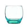 Set Of 2 Creative Wine Glasses Whisky Glass Clear & Green, No.2