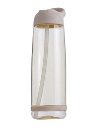 Water Bottle Leak Proof Portable Bottle for Outside Sports 1000ML 34.2oz [Beige]