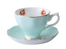 [Green Dot] Exquisite Demitasse Cup Coffee Cup Espresso Cup and Saucer