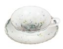 [Flower-3] Exquisite Demitasse Cup Coffee Cup Espresso Cup and Saucer