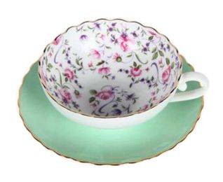 [Flower-9] Exquisite Demitasse Cup Coffee Cup Espresso Cup and Saucer