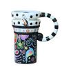Black Painting Coffee Mugs Mug Funny Design Cup Mug for Coffee/Tea