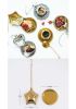 [Gold Star] Creative Spice/Tea Ball Strainer Tea Filter With Drip Trays