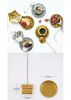 [Gold House] Creative Spice/Tea Ball Strainer Tea Filter With Drip Trays