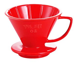 Tea/ Espresso /Coffee Accessories Coffee Filter Cup Red (101 Filter Paper)