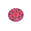 Chinese Circular Embroidery Coasters 1 PCS- Rose red