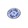 Chinese Circular Embroidery Coasters 1 PCS- Blue and white