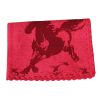 Water Absorption Towels Cotton Thicken Horse Tea Towels Tea Accessory-Red