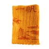 Water Absorption Towels Cotton Thicken Bamboo Tea Towels Tea Accessory-Yellow