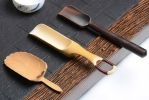 Refined Elegant Creative Tea Shovel Teaspoon Tea Accessory Ebony Metal Tea Scoop