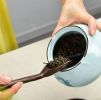 Coffee Teflon Tea Spoon Tea Lacquered Tea Accessories Lengthened Ebony Tea Scoop