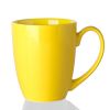 Lovely Ceramic Cup Coffee Tea Mugs Simple Milk Cup, Yellow