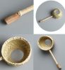 Tea Filter Kung Fu Tea Ceremony Accessory Hand-woven Bamboo Strainer With Handle