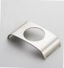 Stainless Steel Kung Fu Tea Filter Accessories Sliver Hollow Comma Tea Leak Base