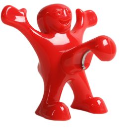 RED Happy Funny Man Bottle Openers Portable Beer/Soda Openers Party-Accessoires
