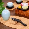 Refined Elegant Creative Wooden Tea Spoon,Tea Accessories (Curved Handle)