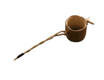Follicular Tea Tea Straine Tea Filter Tea Strainers  Bamboo Root Bamboo Spoon