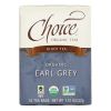 Choice Organic Teas - Earl Grey Tea - 16 Bags - Case of 6