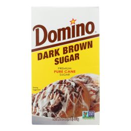 Domino Sugar - Dark Brown - Case of 24 - 1 Lb