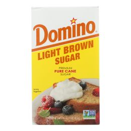 Domino Sugar - Light Brown - Case of 24 - 1 Lb