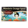 Celestial Seasonings Herbal Tea Caffeine Free Mandarin Orange Spice - 20 Tea Bags - Case of 6
