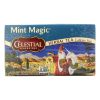 Celestial Seasonings Herbal Tea Caffeine Free Mint Magic - 20 Tea Bags - Case of 6