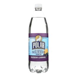 Polar Beverages Lemonade - Bluberry - Case of 12 - 33.8 fl oz