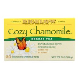 Bigelow Tea Herbal Tea - Cozy Chamomile - Case of 6 - 20 BAG