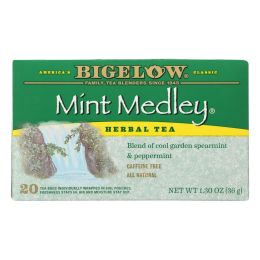 Bigelow Tea Herbal Tea - Mint Medley - Case of 6 - 20 BAG