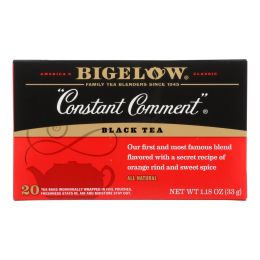 Bigelow Tea Constant Comment Black Tea - Case of 6 - 20 Bags