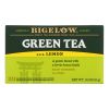 Bigelow Tea Green Tea - with Lemon - Case of 6 - 20 BAG