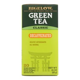 Bigelow Tea Decaf Green Tea - Case of 6 - 20 BAG