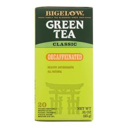 Bigelow Tea Decaf Green Tea - Case of 6 - 20 BAG