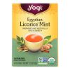 Yogi Egyptian Licorice - Mint - Case of 6 - 16 Bags