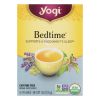 Yogi Bedtime Herbal Tea Caffeine Free Chamomile - 16 Tea Bags - Case of 6