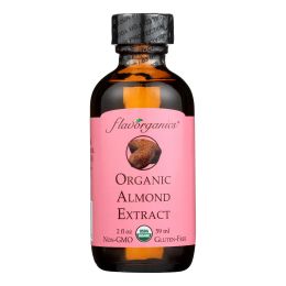 Flavorganics Extract - Organic - Almond - 2 oz - case of 12