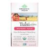 Organic India Tulsi Tea Raspberry Peach - 18 Tea Bags - Case of 6