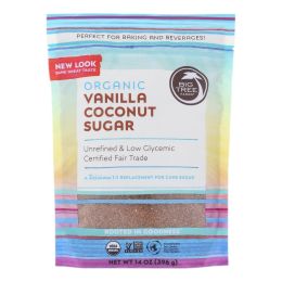 Big Tree Farms Coconut Palm Sugar - Vanilla - Case of 6 - 14 oz.