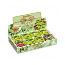 Bigelow Tea Company Green Tea Tray, 8 Assorted Teas, 64/BX Case Pack 2