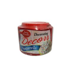 Betty Crocker Decors Nonpareils Sugar 3 oz