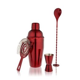 Red Barware Set by True