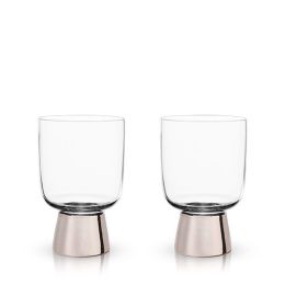 Copper Footed Tumblers by Viski